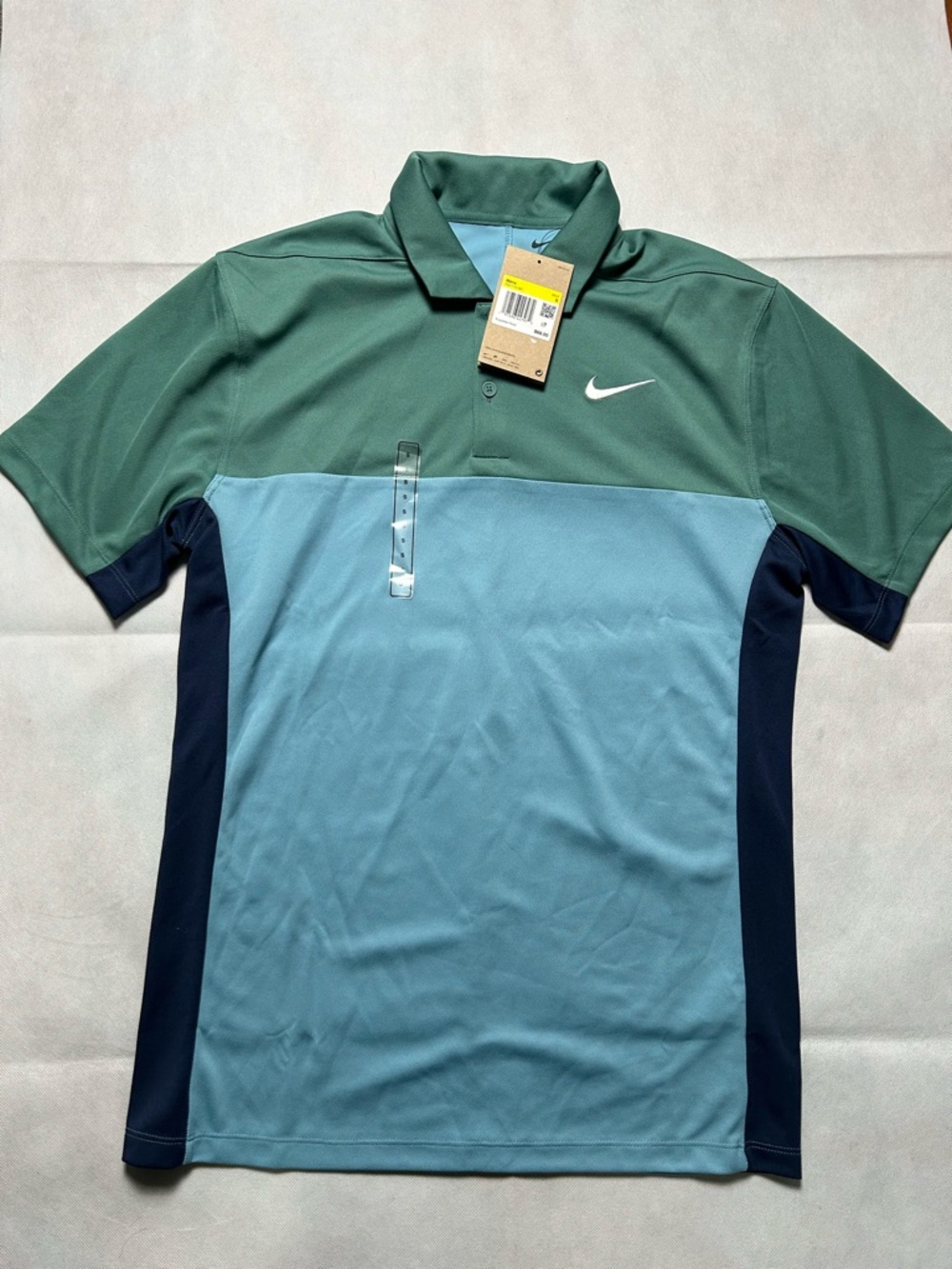 Nike color block performance polo size small NWT